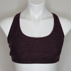 Victoria's Secret Burgundy Red Lattice Back Bralette Women's L Large